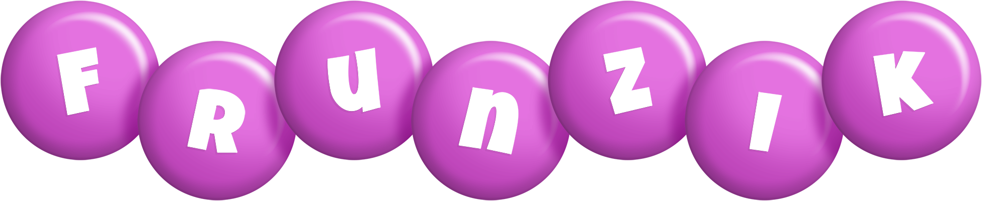 Frunzik candy-purple logo