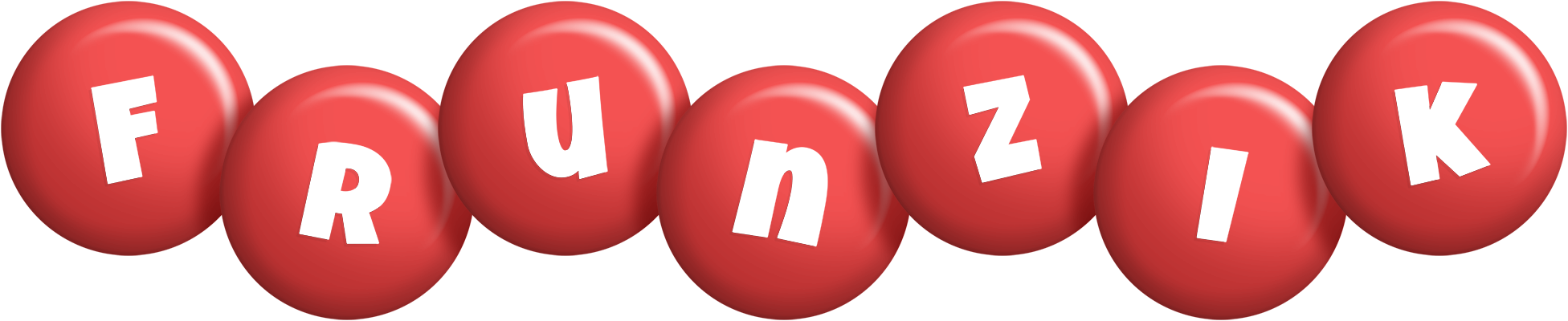 Frunzik candy-red logo