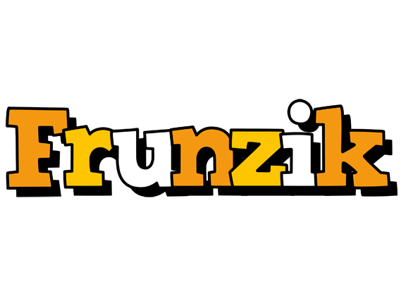 Frunzik cartoon logo