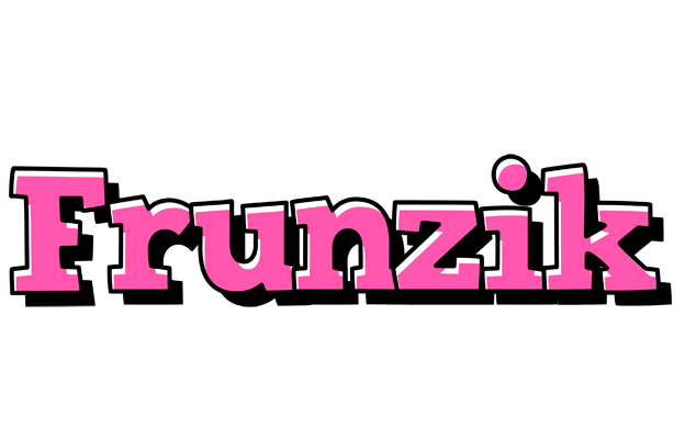 Frunzik girlish logo