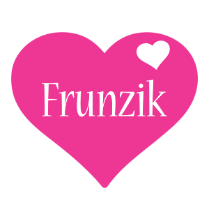 Frunzik love-heart logo