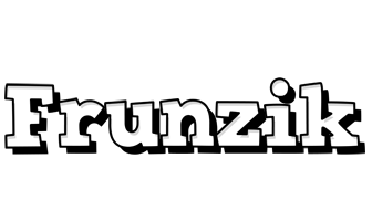 Frunzik snowing logo