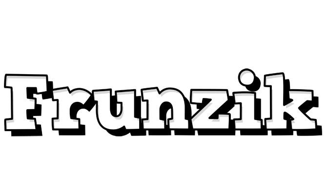 Frunzik snowing logo