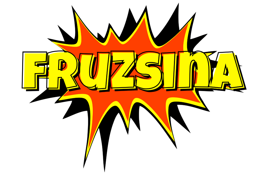 Fruzsina bazinga logo