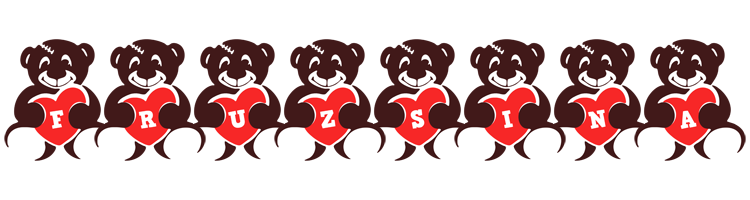 Fruzsina bear logo