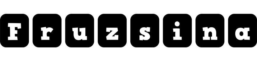 Fruzsina box logo