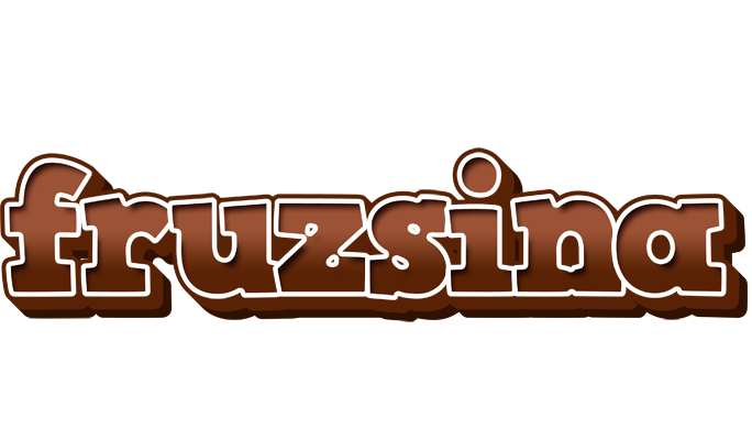 Fruzsina brownie logo