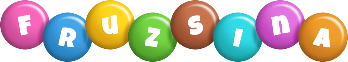 Fruzsina candy logo