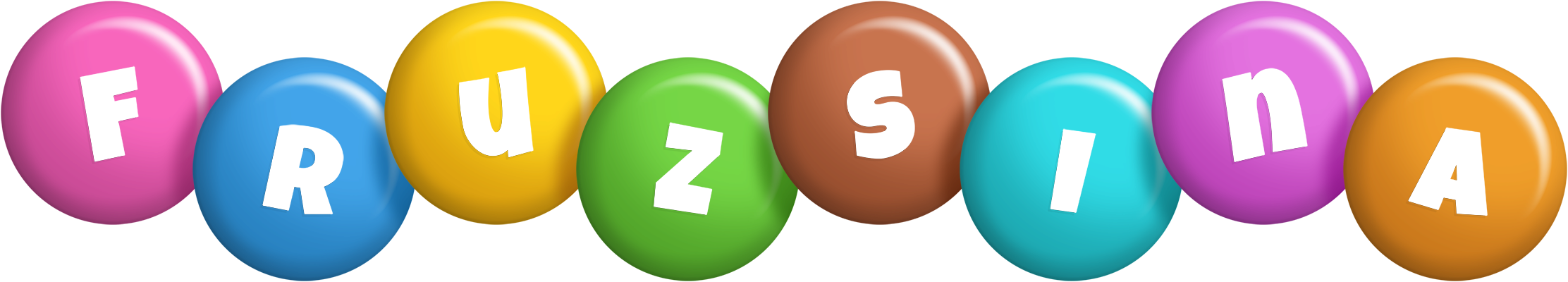Fruzsina candy logo