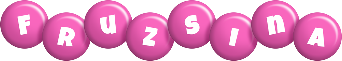 Fruzsina candy-pink logo
