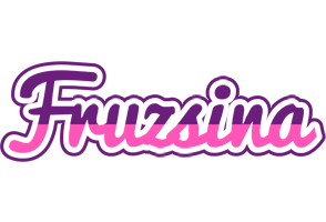 Fruzsina cheerful logo
