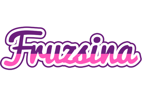Fruzsina cheerful logo