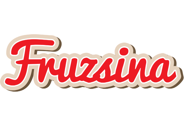 Fruzsina chocolate logo