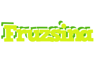 Fruzsina citrus logo