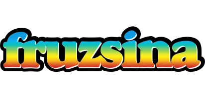 Fruzsina color logo