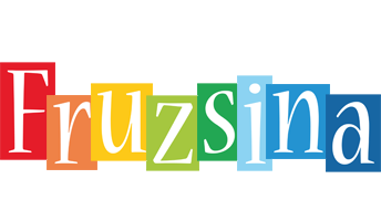 Fruzsina colors logo