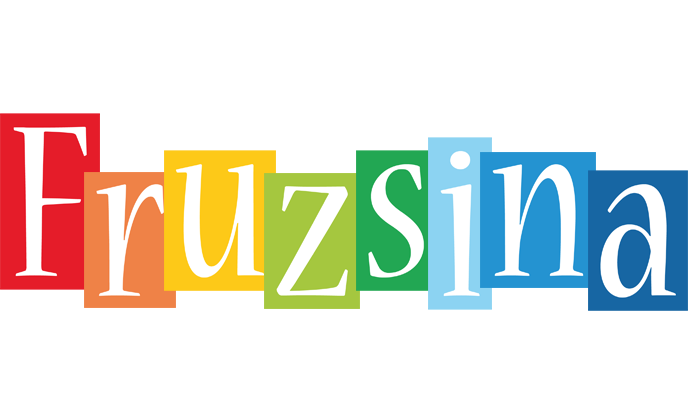 Fruzsina colors logo