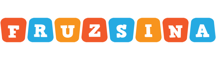 Fruzsina comics logo