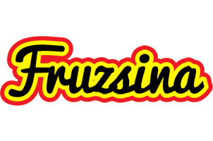 Fruzsina flaming logo