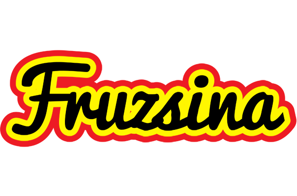 Fruzsina flaming logo