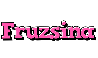 Fruzsina girlish logo