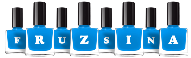 Fruzsina glossy logo
