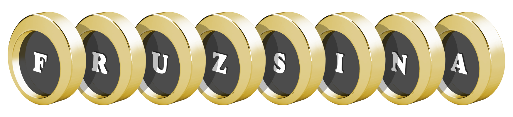 Fruzsina gold logo