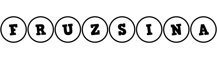 Fruzsina handy logo