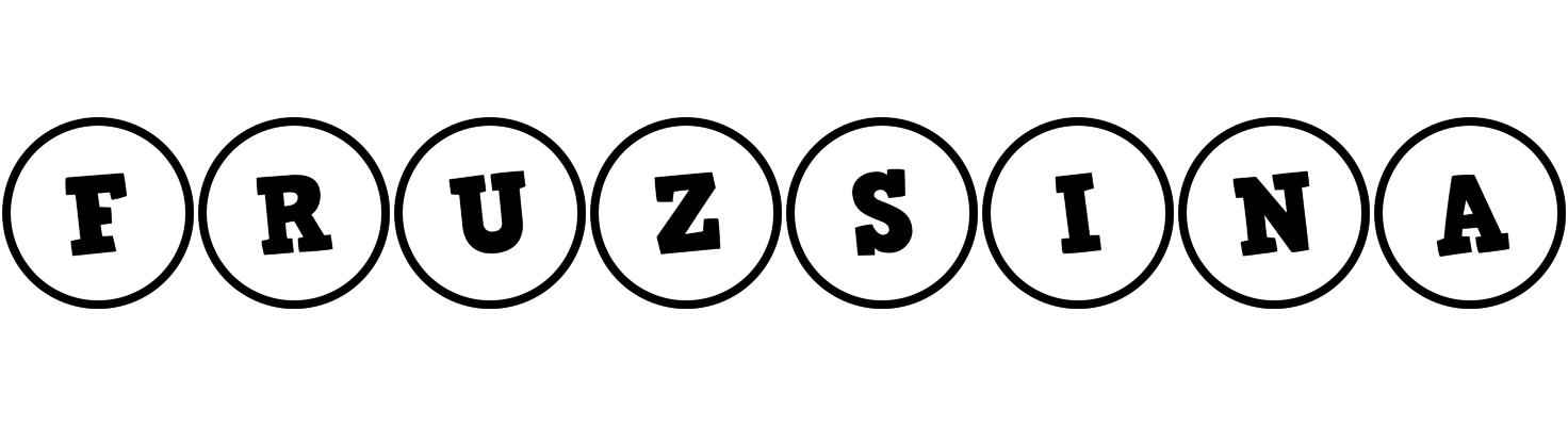 Fruzsina handy logo