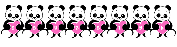 Fruzsina love-panda logo