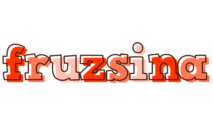 Fruzsina paint logo