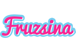Fruzsina popstar logo