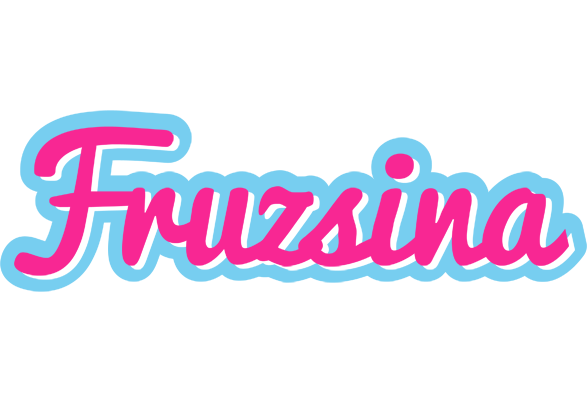 Fruzsina popstar logo