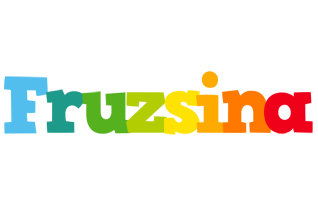 Fruzsina rainbows logo