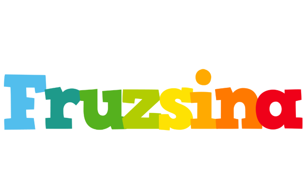 Fruzsina rainbows logo