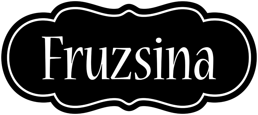 Fruzsina welcome logo