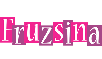 Fruzsina whine logo