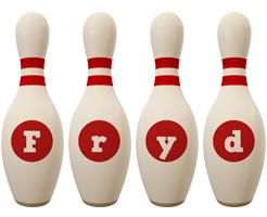 Fryd bowling-pin logo