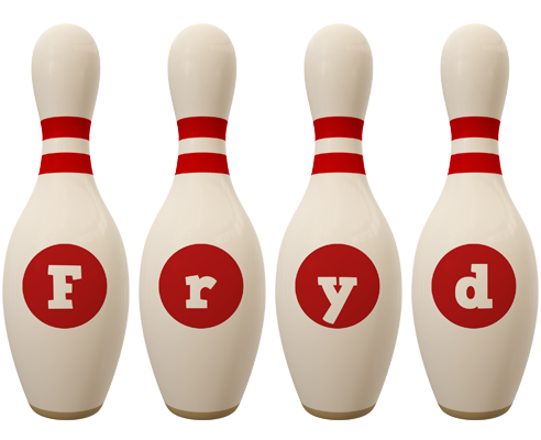 Fryd bowling-pin logo