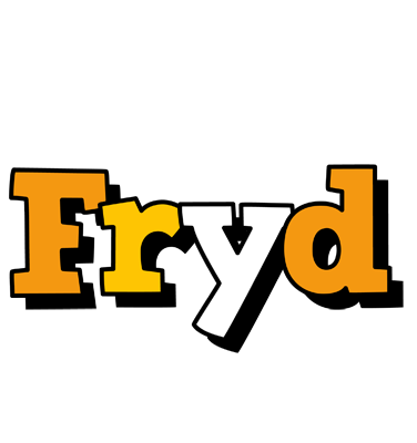 Fryd cartoon logo