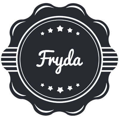 Fryda badge logo