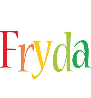 Fryda birthday logo