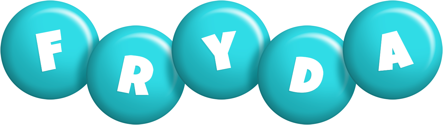 Fryda candy-azur logo