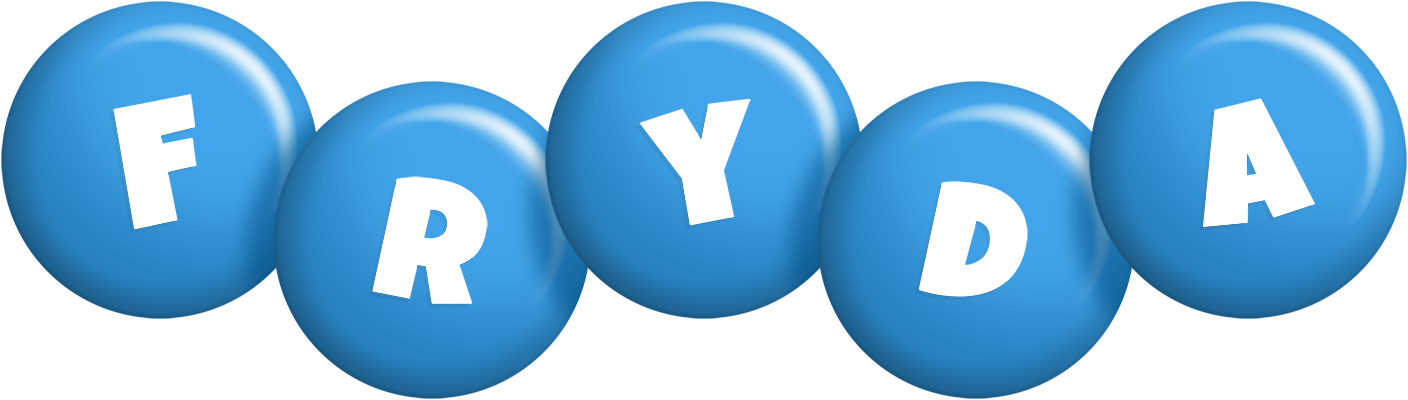 Fryda candy-blue logo