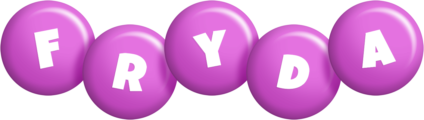 Fryda candy-purple logo