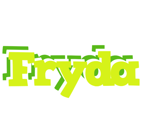Fryda citrus logo