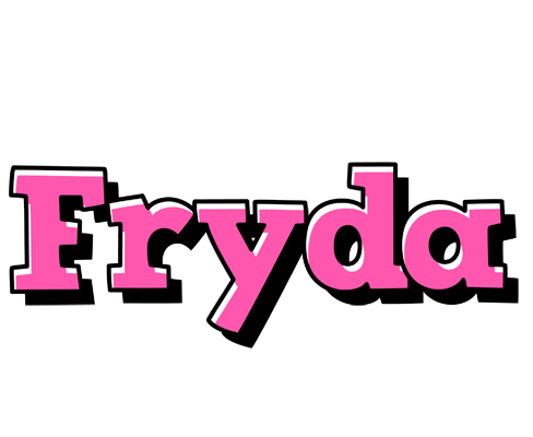 Fryda girlish logo