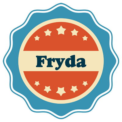 Fryda labels logo