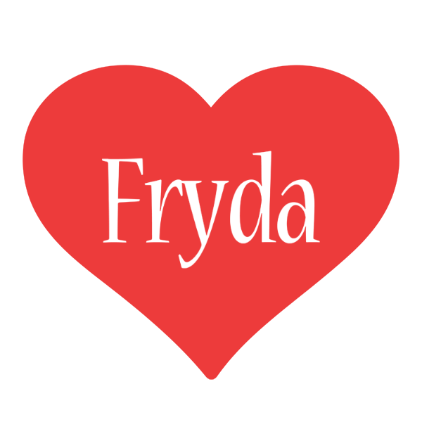 Fryda love logo