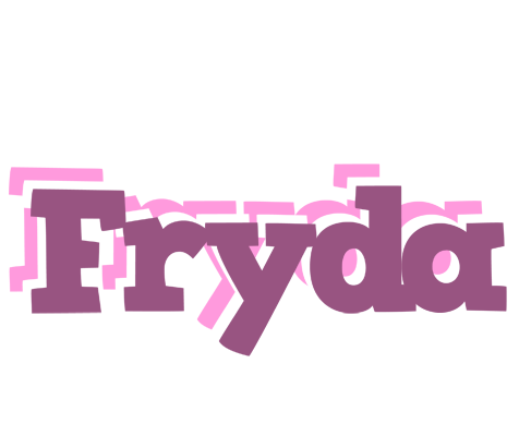 Fryda relaxing logo